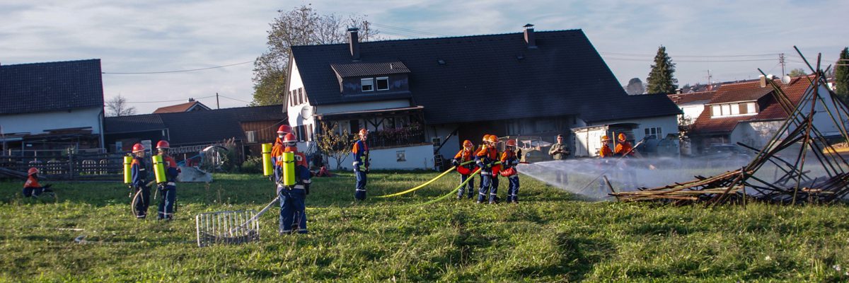 26. Oktober 2019: Übung der Jugendfeuerwehren Reudern und Oberboihingen